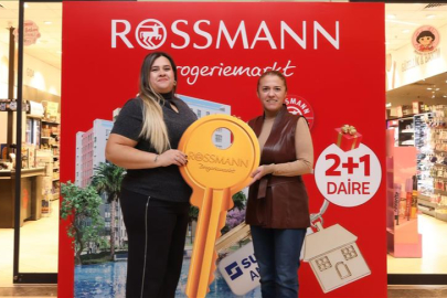 Rossmann'ın çekilişinde büyük ödülün sahibi Nagihan Öztürk oldu