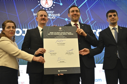Savunma sanayisinde 14 yeni ARGE projesinin imzası atıldı