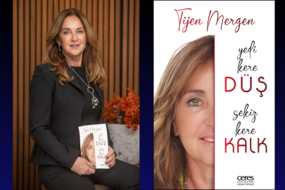 Tijen Mergen’in “Yedi Kere Düş, Sekiz Kere Kalk” kitabı çıktı