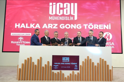 Üçay Mühendislik, Borsa'da UCAYM koduyla işlem görmeye başladı