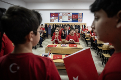 Okullarda yarıyıl tatilinin ardından ilk ders zili çaldı