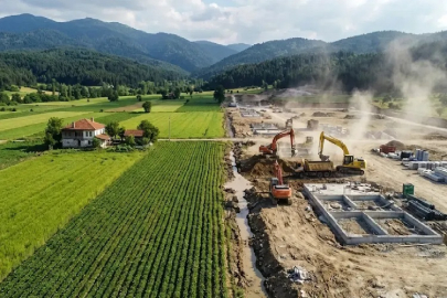 Palandöken'den sitem: Ekim alanları beton yığınları ile doldu