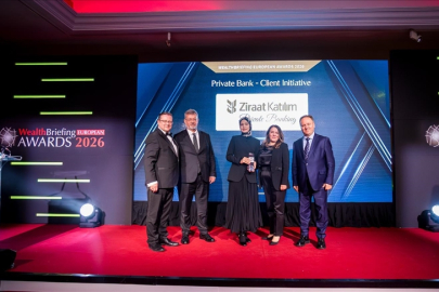 Ziraat Katılım'a Londra'da Wealth Briefing Avrupa Ödülü