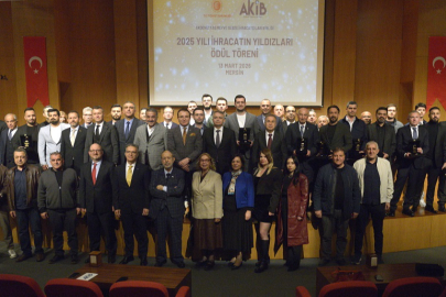 Mersin'de ödül gecesi