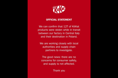 Nestlé’den açıklama: 12 ton KitKat çalındı