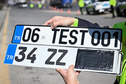 Sahte plaka cezaları 1 Nisan'da başlıyor