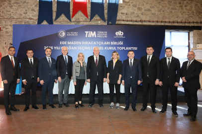 Ege Maden İhracatçıları Birliği başkanı brahim Alimoğlu oldu