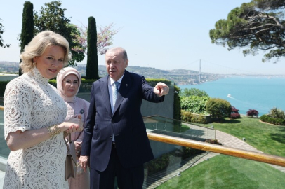 Belçika Kraliçesi Mathilde, Vahdettin Köşkü'nde