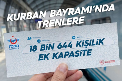 TCDD'den Kurban Bayramında 18 bin 644 kişilik ek kapasite müjdesi