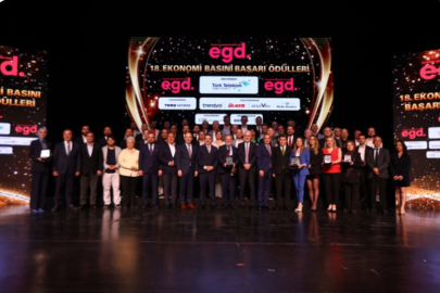 18. EGD Ekonomi Basını Başarı Ödülleri sahiplerini buldu