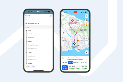 Yandex Maps, İstanbul'un duraklarını rotalara dahil ediyor