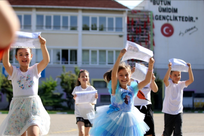 Öğrencilerde yaz tatili sevinci
