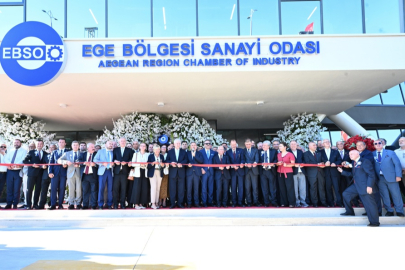 Ege Bölgesi Sanayi Odası’nın yeni hizmet binası hizmete açıldı