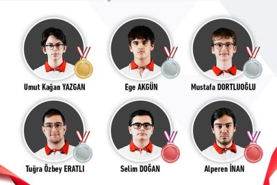 Türk öğrenciler Uluslararası Matematik Olimpiyatından madalyalarla döndü