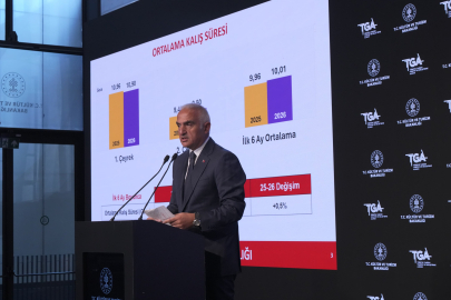 Türkiye'nin ilk 6 aylık turizm geliri: 25 milyar 746 milyon dolar