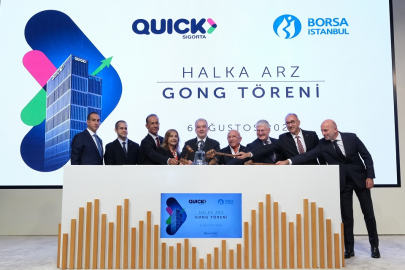 Quick Sigorta, Borsa'da QUICK koduyla işlem görmeye başladı