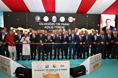 Cilvegözü Tır Parkı törenle açıldı