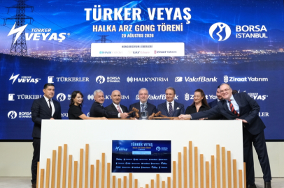 Türker Veyaş, Borsa'da işlem görmeye başladı