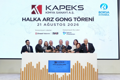 Kapeks Kimya, Borsa'da KPEKS koduyla işlem görmeye başladı
