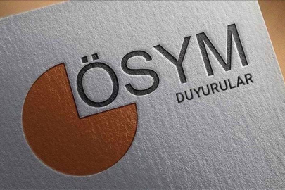 ÖSYM'den 22 ve 23 Ağustos'ta 3 önemli sınav