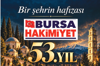 Bursa'nın köklü gazetesi Bursa Hakimiyet 53 yaşında