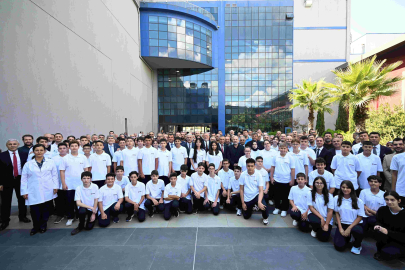 GUHEM Lisesi'nin ilk zili yeni öğrencileri için çaldı