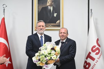 Matlı, BTSO Başkanlığını Burkay'dan devraldı