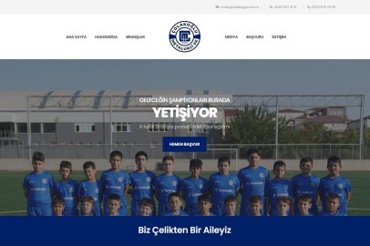 Çolakoğlu Metalurji Spor Kulübü'nün web sayfası açıldı