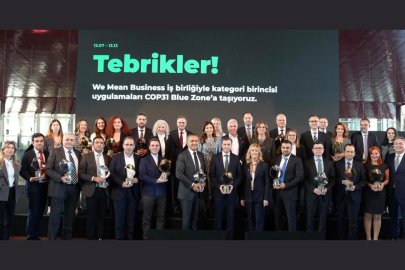 COP31 Sürdürülebilir Dönüşüm Ödülleri’ sahiplerini buldu