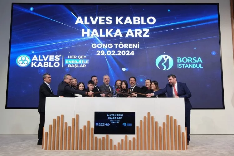 Alves Kablo, Borsa'da işlem görmeye başladı