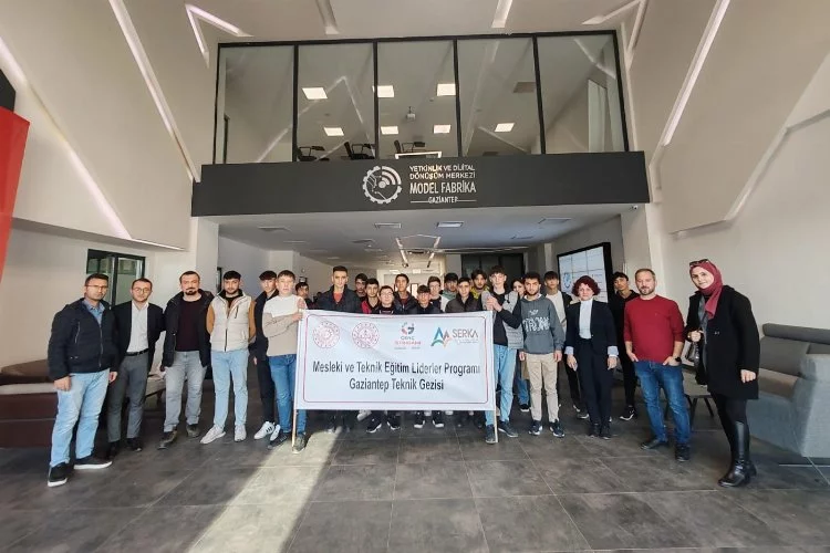Ardahan'lı MTAL öğrencileri Gaziantep sanayi tesislerini inceledi