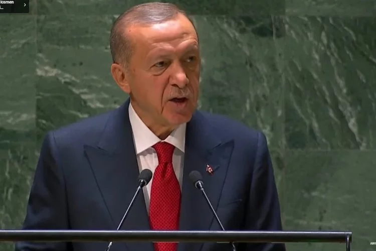 Cumhurbaşkanı Erdoğan, BM Genel Kurulunda konuştu