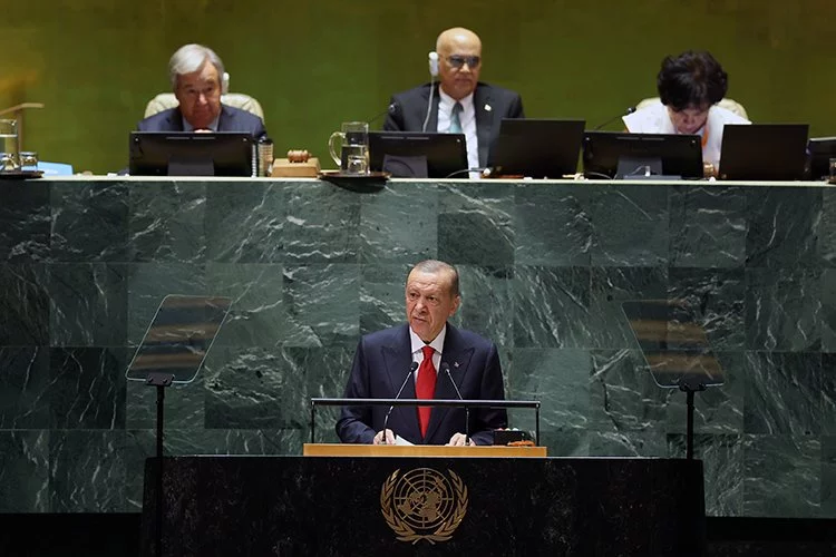 Cumhurbaşkanı Erdoğan, BM toplantısında "Dünya 5'ten büyüktür"