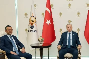 Cumhurbaşkanı Erdoğan ile CHP Lideri Özgür Özel'in görüşmesi bitti